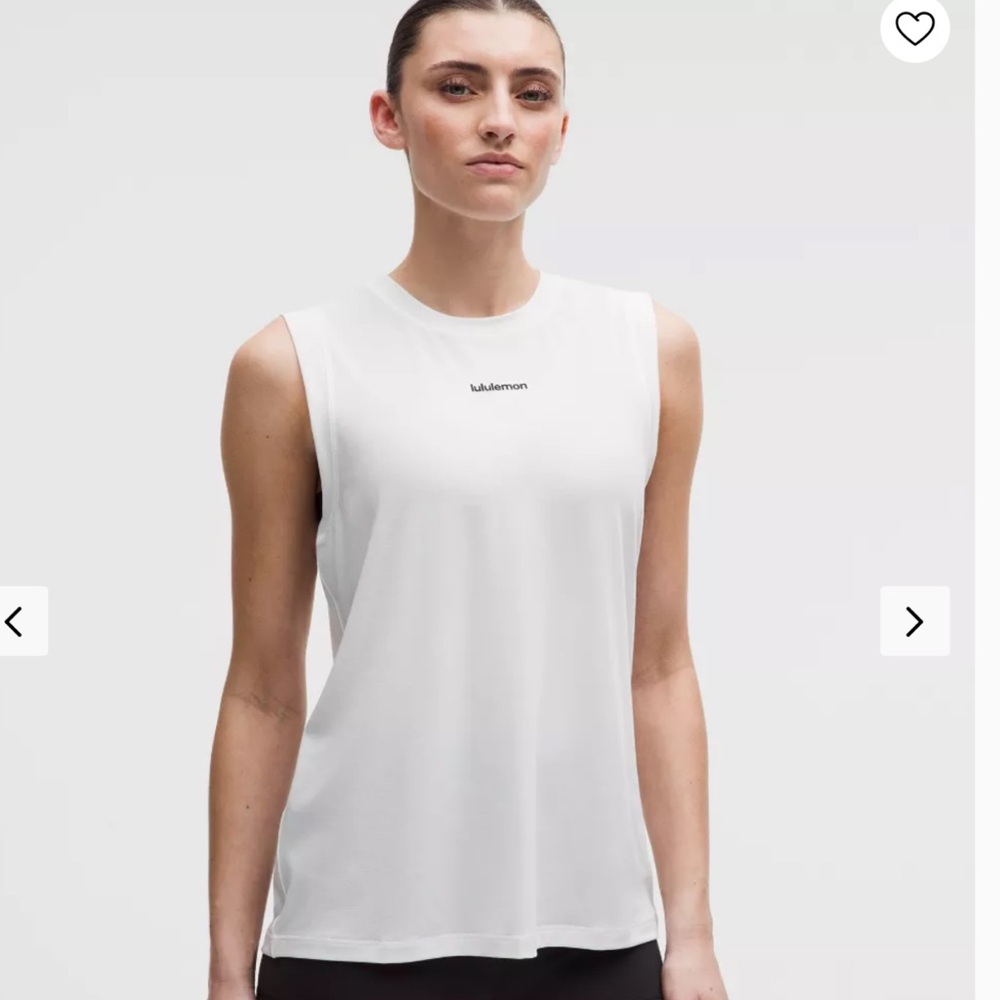 Lululemon Jersey Training Muscle Tank Top Long
Wordmark